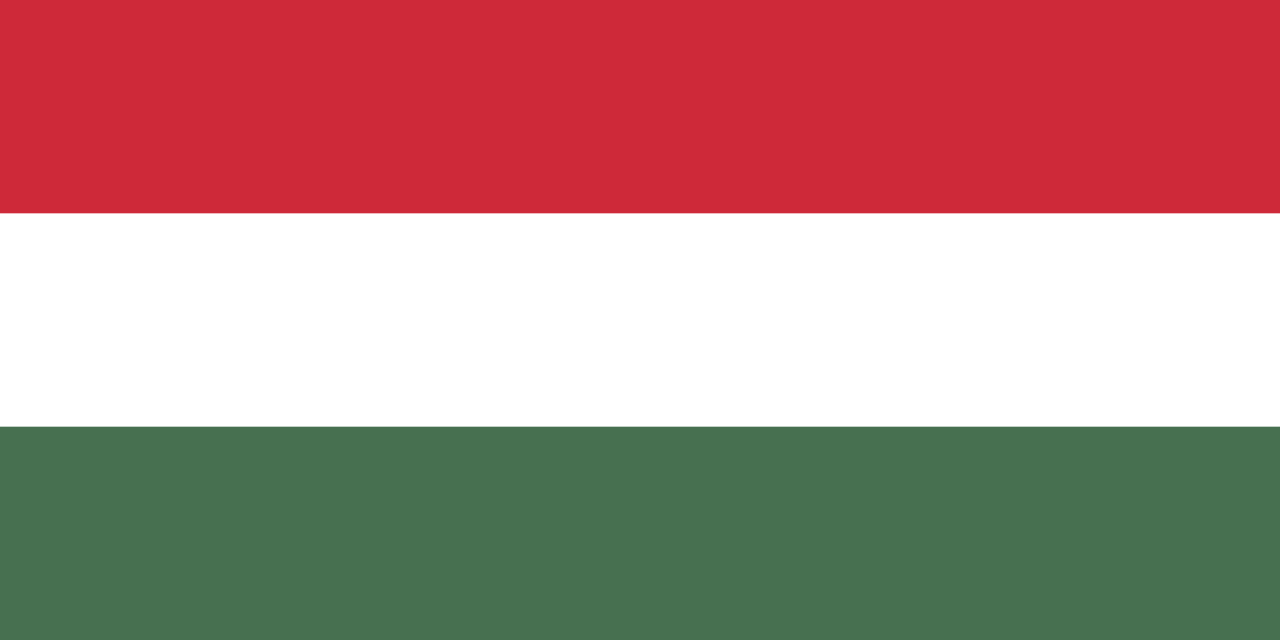 Bandera de Hungría | Tricolor Roja, Blanca y Verde | Envío Gratis