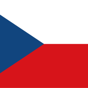 Bandera de la República Checa | Blanco-Rojo con Triángulo Azul | Envío Gratis