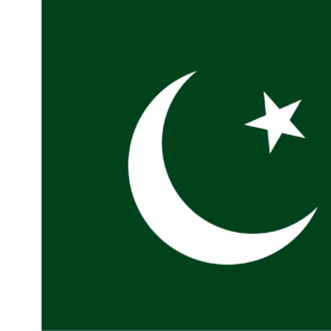 Bandera de Pakistán - Poliéster 110gr - Envío Gratis 48h - Exterior e Interior - Varias Medidas