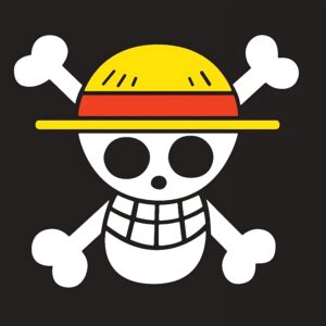 Bandera pirata One Piece Jolly Roger Luffy sombrero paja